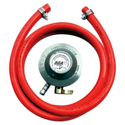 REGULADOR DE GAS CON MANGUERA SURGE