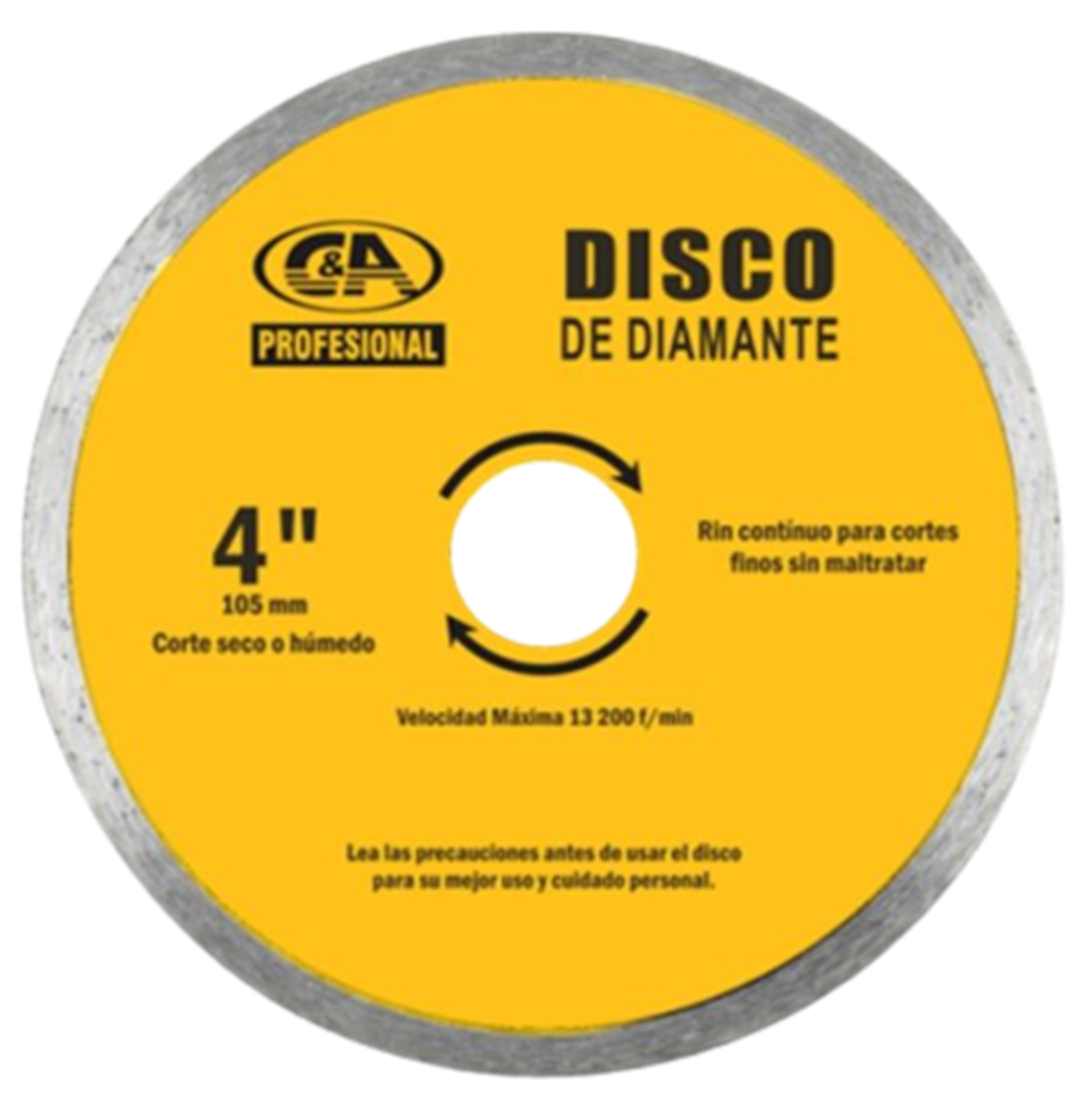 DISCO DIAMANTADO CONTINUO 4