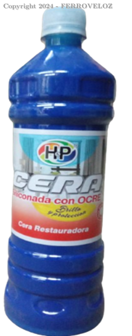 CERA SILICONADA AZUL X LITRO CS211