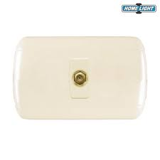 TOMACORRIETE PARA CABLE  TV TELEVISOR HOME LIGHT 046195