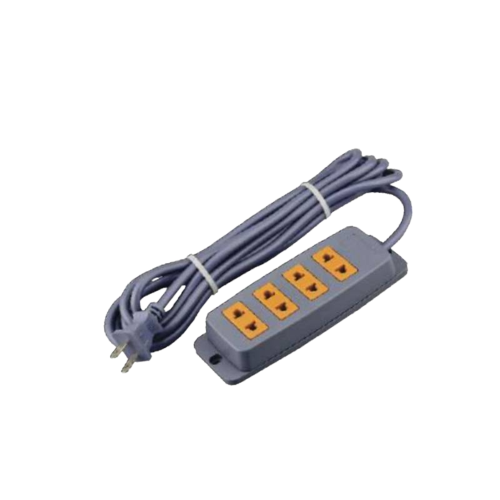 EXTENSION 5MTS 4 TOMAS GRIS 18AWG HOME LIGHT (25) 046392