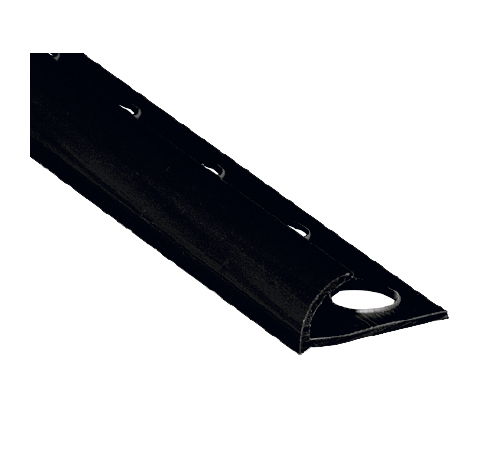 PERFIL PVC NEGRO 8.5 MM FINOPLAST