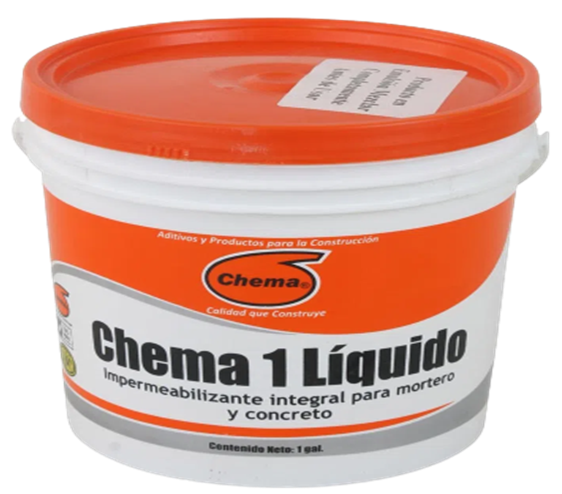 CHEMA 1 LIQUIDO GALON 0405001004 CHL1 PICINA impermeabilizante previene antisalitre