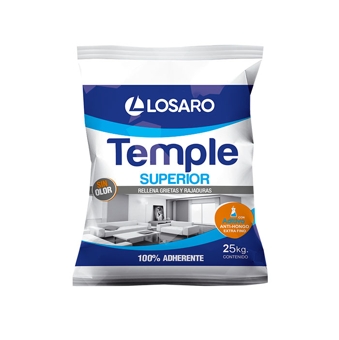 TEMPLE BLANCO 25 KG DERQUIN