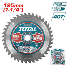 DISCO DE MADERA 7-1/4 40 DIENTES TOTAL TAC231415 000047TOT