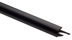 PERFIL ALUMINIO NEGRO 9.5 X 240 MTR PD00011