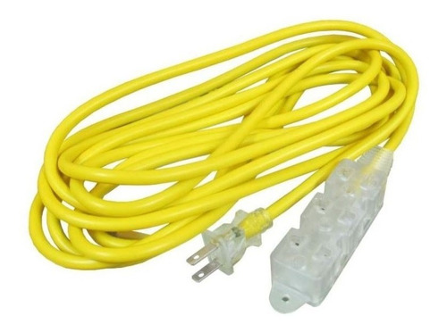 EXTENSION 10MTS 3 ENTRADAS ECOLUX