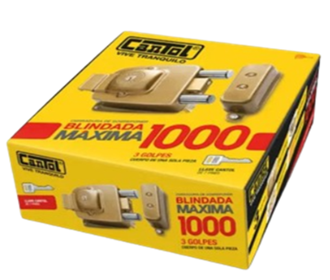 CERRADURA MAXIMA 1000 CANTOL GR01781