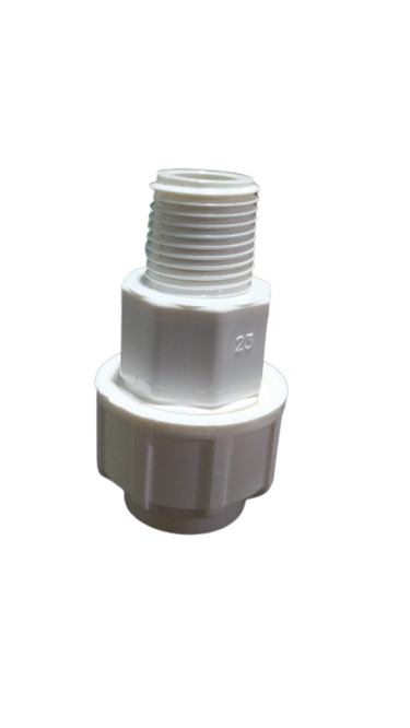 ADAPTADOR CONECTOR MACHO POLIETILENO 1/2 A1/2 20MM MANGUERA 30061001