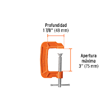 PRENSA DE HIERRO 3 TRUPER 17660