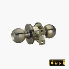 CERRADURA PERILLA BL80 BRONCE ANTIGUO CANTOL GR01796